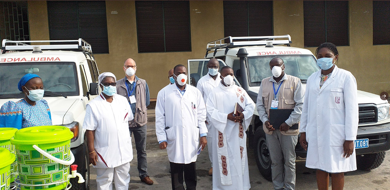 Renforcement de l'hopital St Joseph à Kinshasa pour la riposte au Covid-19 dans le cadre d'une approche structurelle du renforcement du système de santé