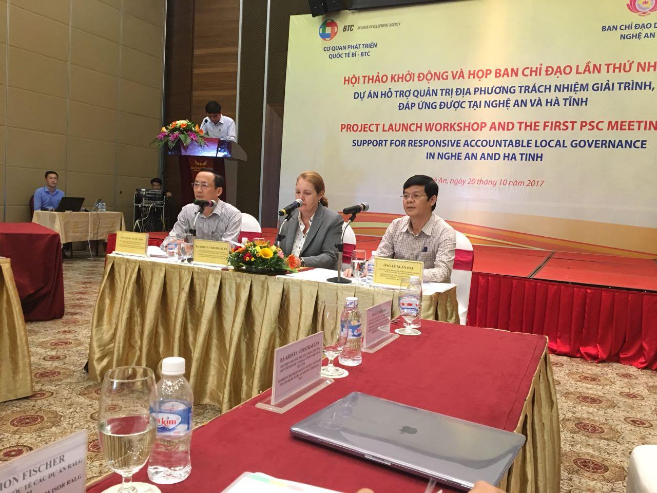 Support for responsive accountable local governance in Nghe An Province, Vietnam