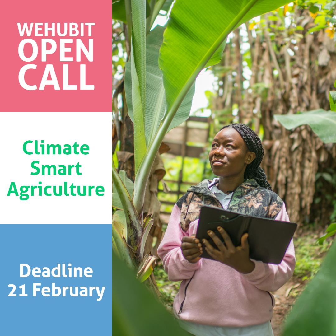 Call for proposal - Climate Smart Agriculture