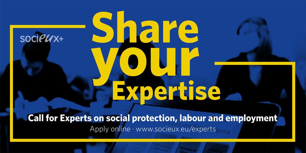 Call for Experts:  Socieux + is looking for expertise!