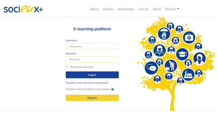 SOCIEUX+ launches e-learning platform for online training and peer-to-peer exchange