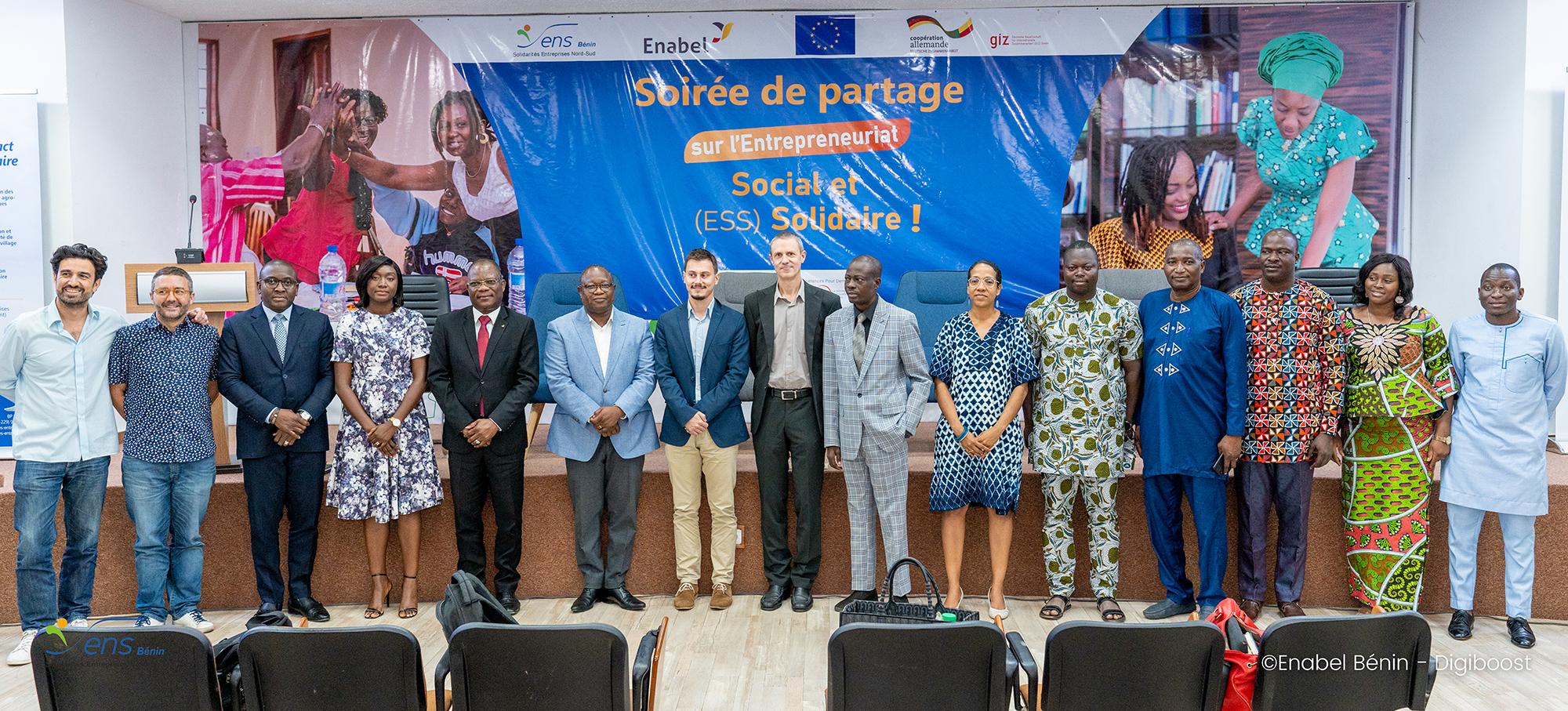 SENS Bénin et Enabel promeuvent l’entrepreneuriat social et solidaire (ESS) très peu développé au Bénin