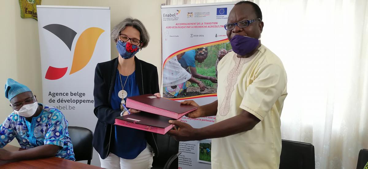 Signature de conventions de partenariat entre Enabel au Bénin et les universités nationales de Parakou et d’Abomey-Calavi 