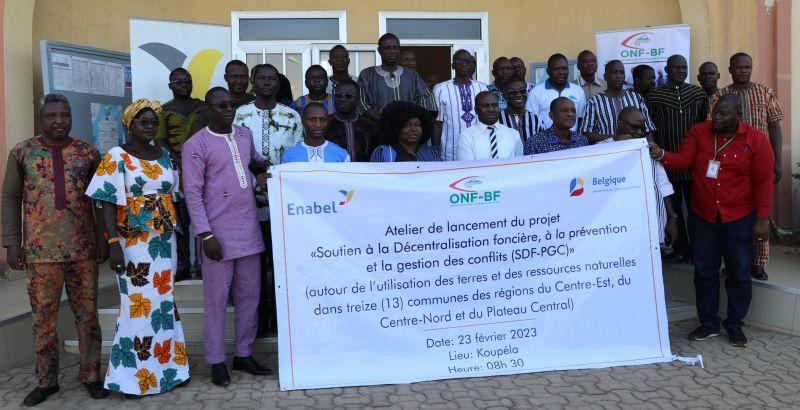 Burkina Faso : Enabel apporte son soutien à la Décentralisation foncière, à la prévention et à la gestion des conflits fonciers dans trois régions 