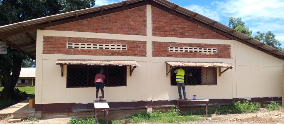 Les travaux de Réhabilitation des ateliers de formations vont bon train en RDC