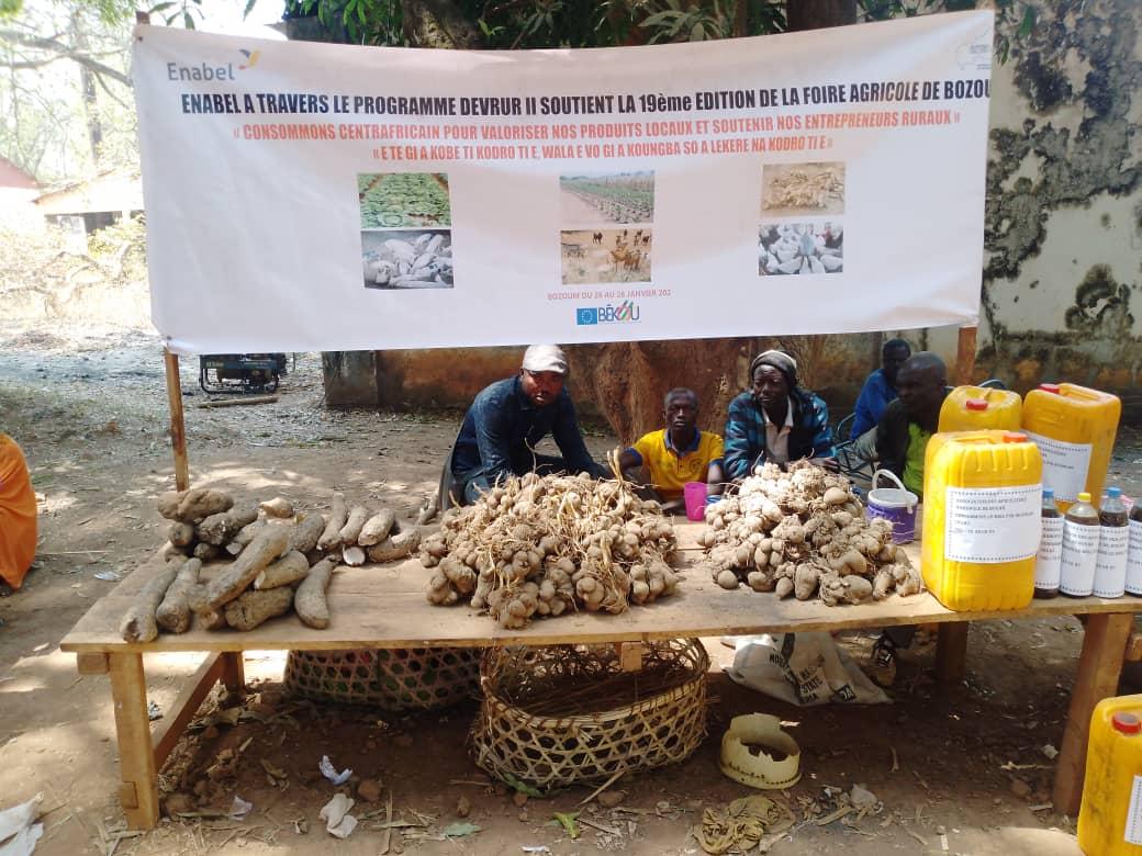 Les producteurs agricoles de DEVRUR II primés à la Foire agricole de Bozoum 