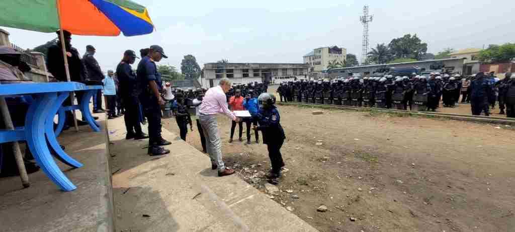 Clôture de la session de recyclage d’un escadron de la LNI à Kinshasa