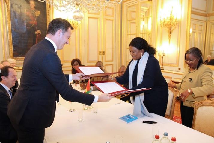 Signature de la convention du nouveau portefeuille Guinée 2019-2023