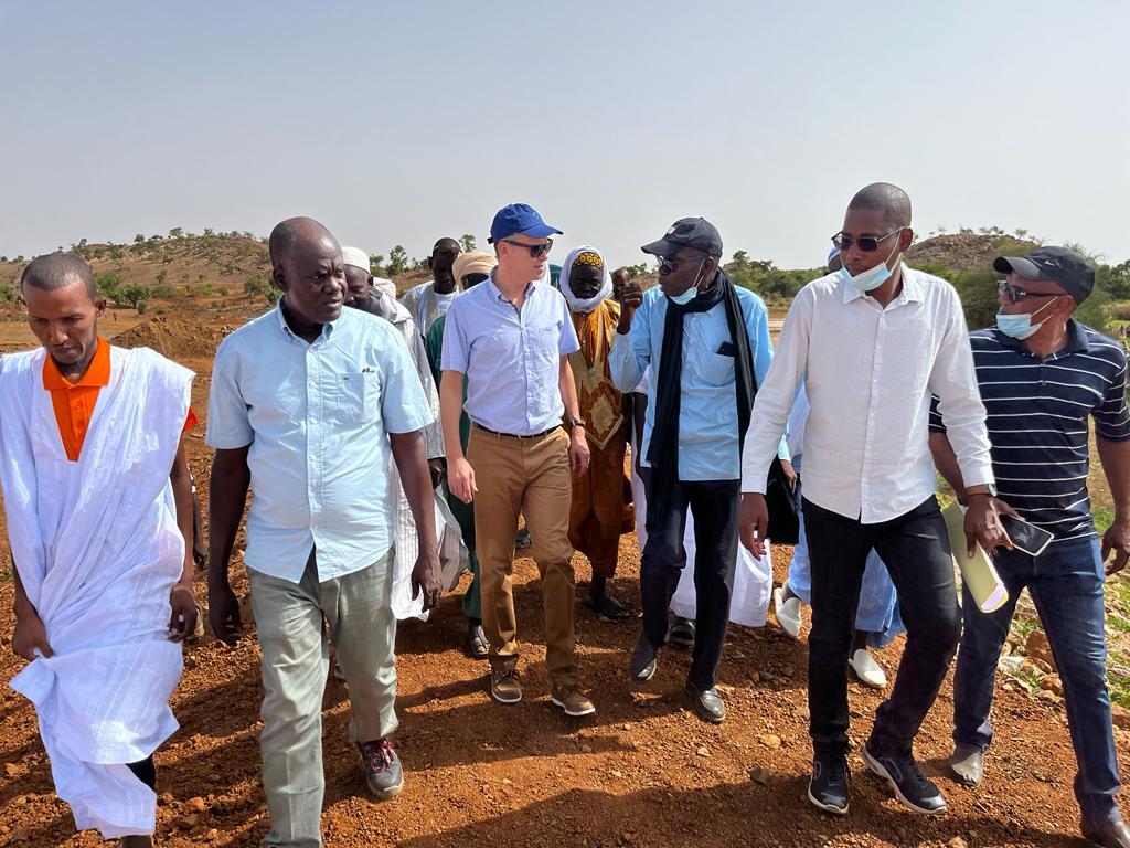 Visite de l'Ambassadeur UE au Guidimakha