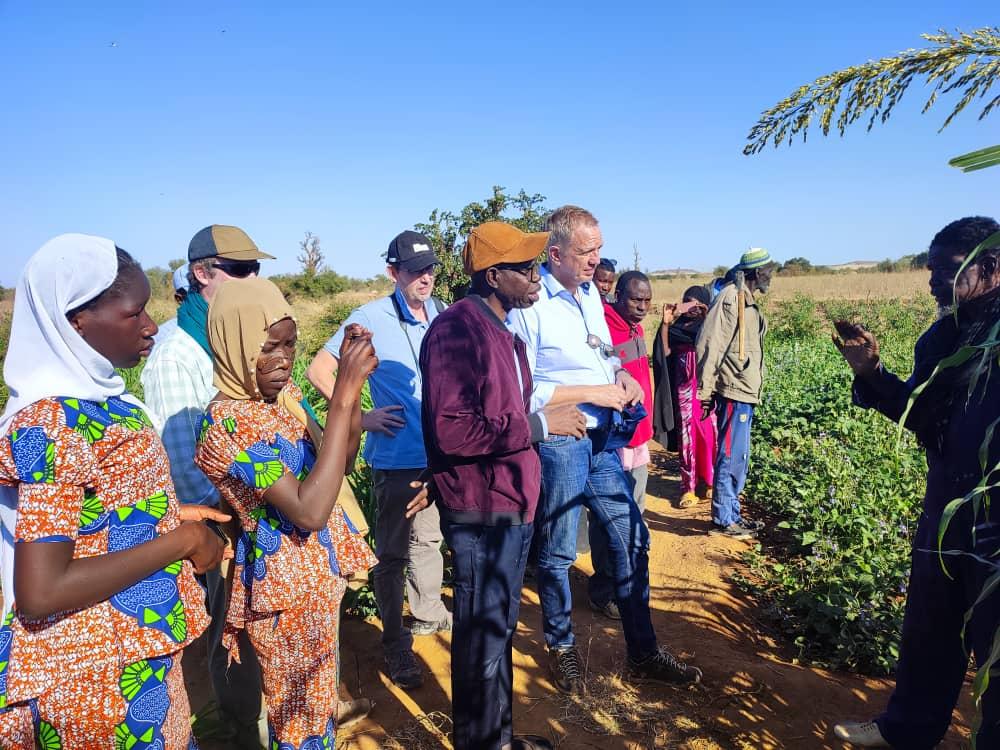 Enabel reçoit le Premier conseiller de l'Ambassade belge à Rabat pour une mission dans la région du Guidimakha