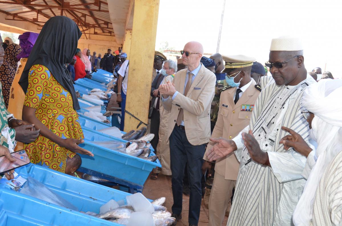 Mali: Le nouveau port de pêche de Mopti est ouvert!