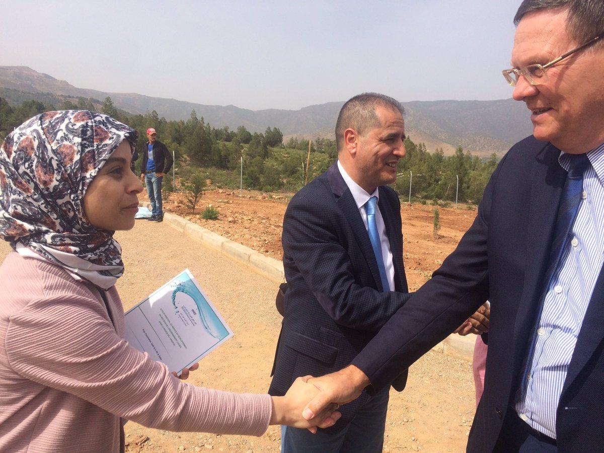 Visite de son Excellence Monsieur l'Ambassadeur du Royaume de Belgique à Debdou