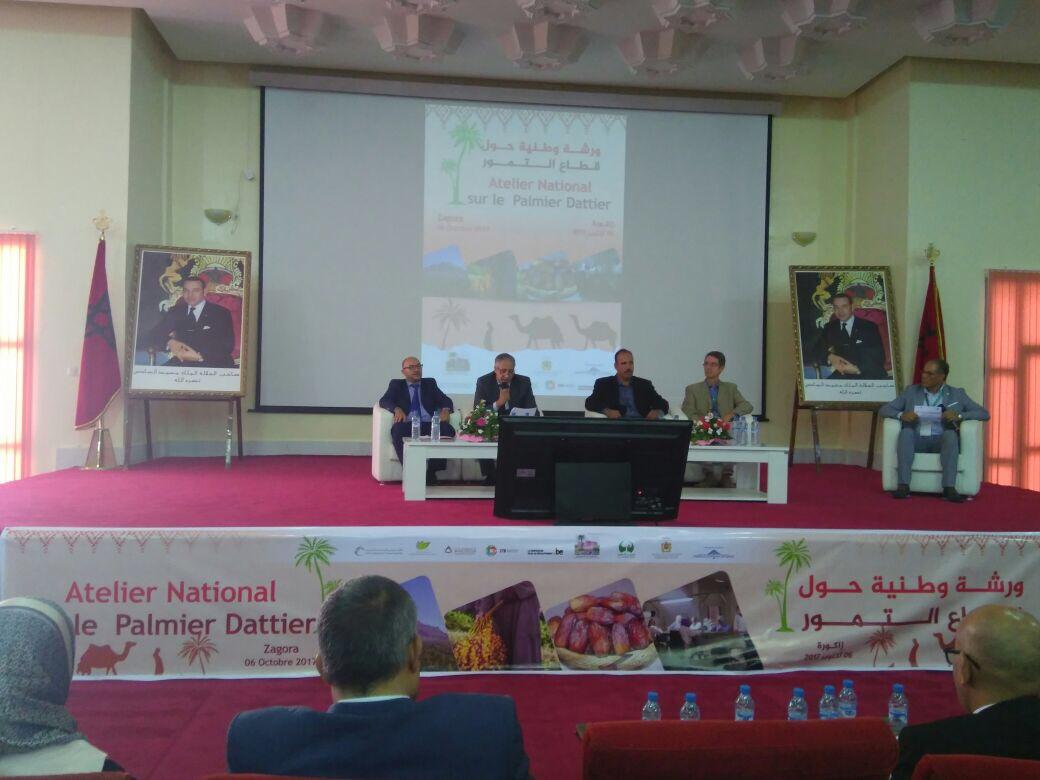 L’atelier sur le palmier dattier pour la pérennisation des Oasis au Maroc