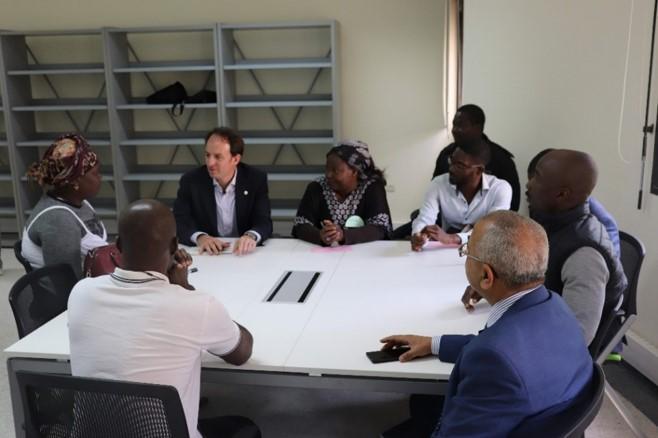 Jean Van Wetter, Directeur Général d’Enabel, visite des initiatives visant à promouvoir l’intégration économique des personnes migrant.e.s