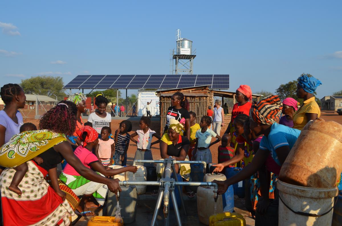 Joint Action of Enabel and Mozambique Guarantees Access to Drinking Water through  Affordable Clean Energy (Sustainable Development Goals 6 + 7) 