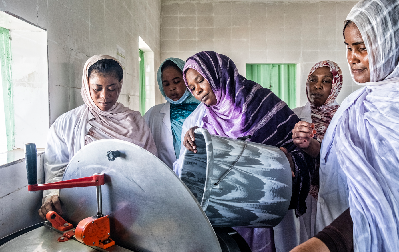 Renforcement des capacités pour un lait 