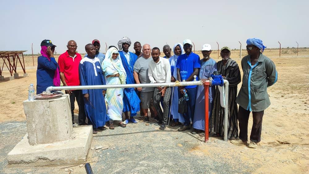 En Mauritanie: Formations des producteurs sur les jardins maraichers circulaires