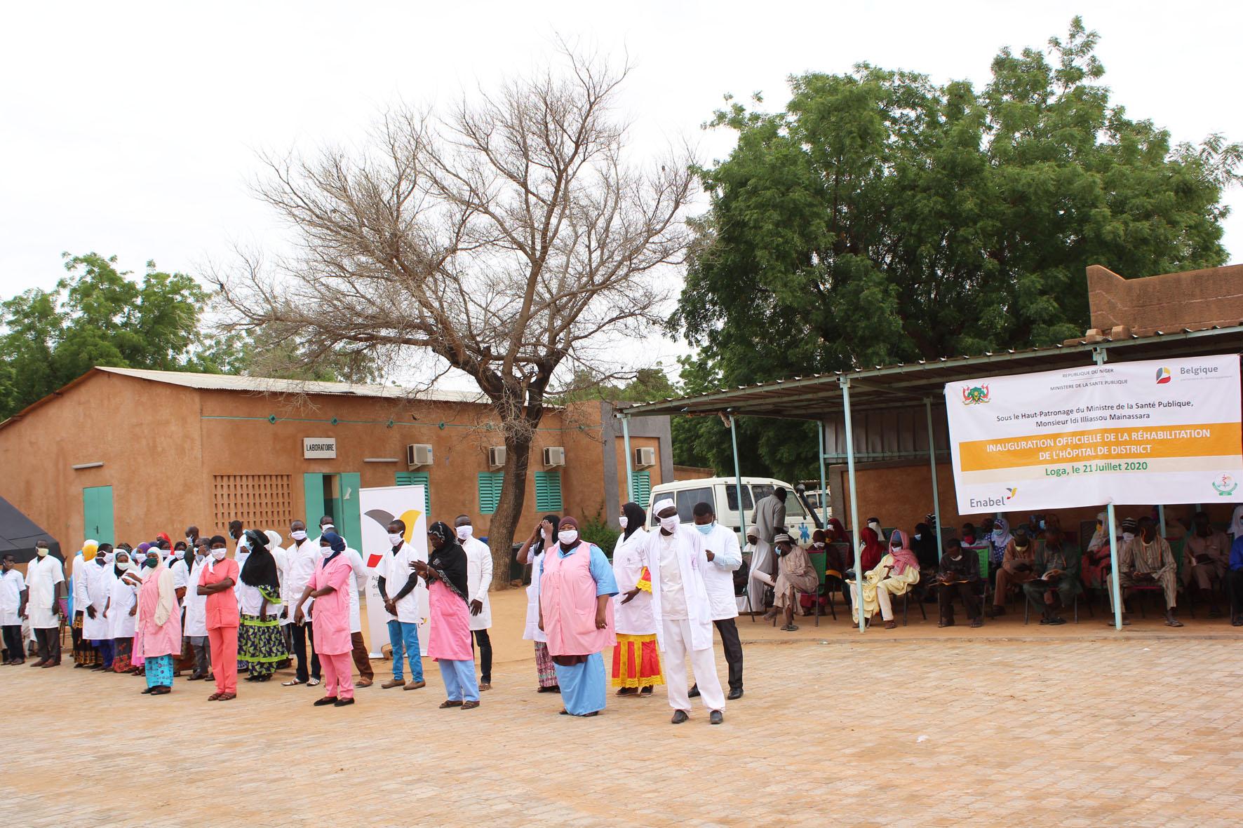 Inauguration des bâtiments réhabilités de l’hôpital de district de Loga dans la région de Dosso – Niger 