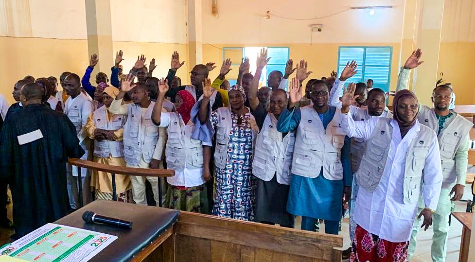 Au Niger, prestation de serment des inspecteurs des services officiels de contrôle et d’inspection des denrées et aliments d’origine animale 