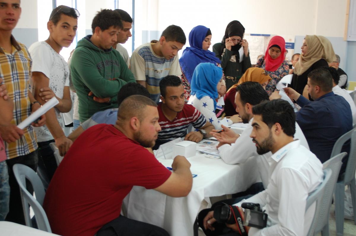 First Career Day for TVET graduates in the West Bank