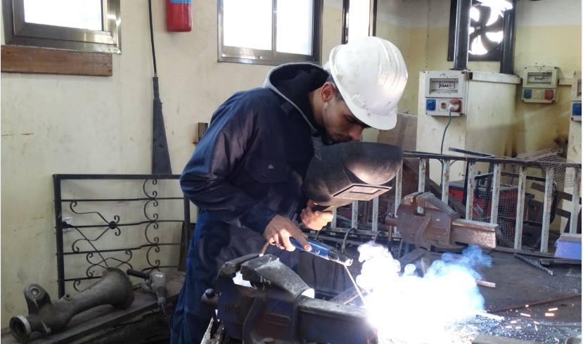 Bilal - a blacksmith in the making