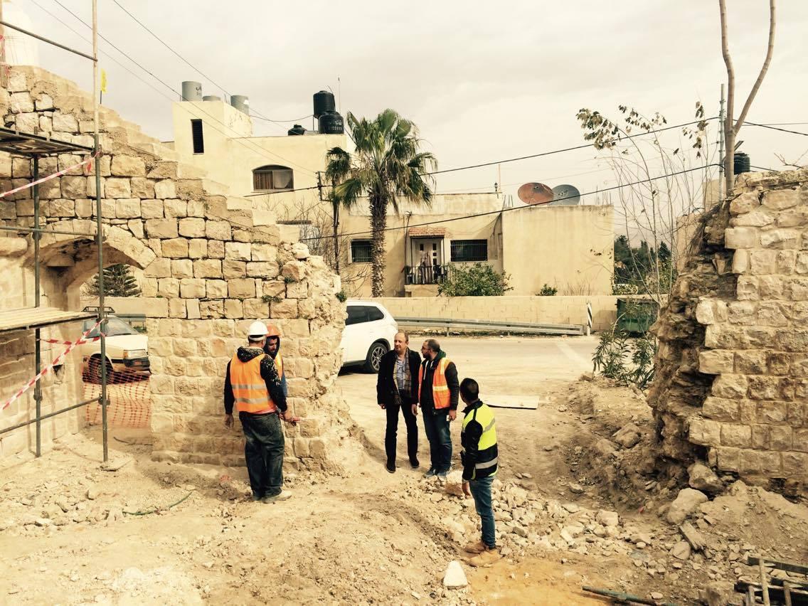 Rehabilitation works started in Bani Zeid, Deir Ghassaneh