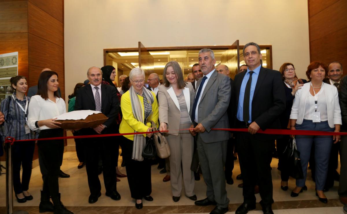 Inauguration of the work of the Palestinian National Forum for the Regeneration of Historic Centers