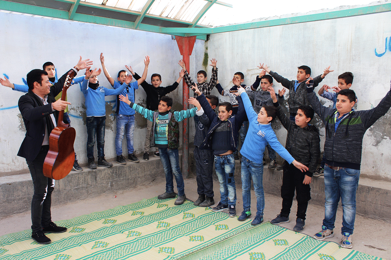 Celebrating the Universal Declaration of Human Rights in Palestinian schools