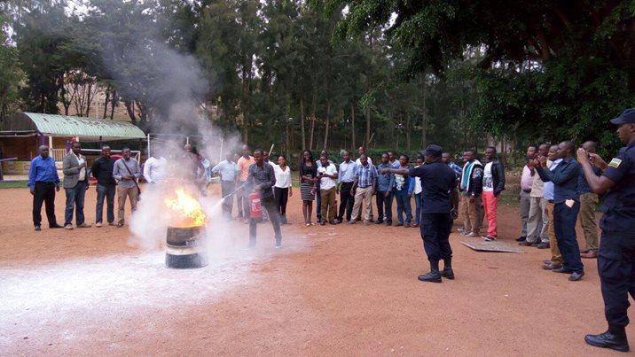  Fire safety management trainings to increase the safety of health facilities 