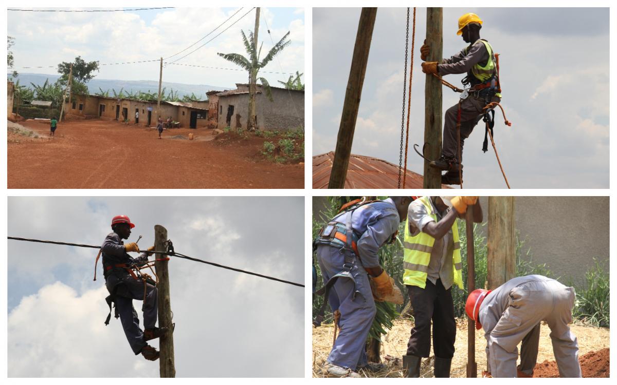 Electrification in Rwamagana 