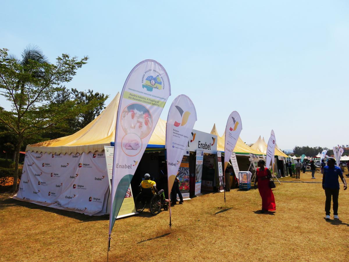 16th National Agriculture Show: Enabel exhibited its contributions to agricultural transformation in Rwanda