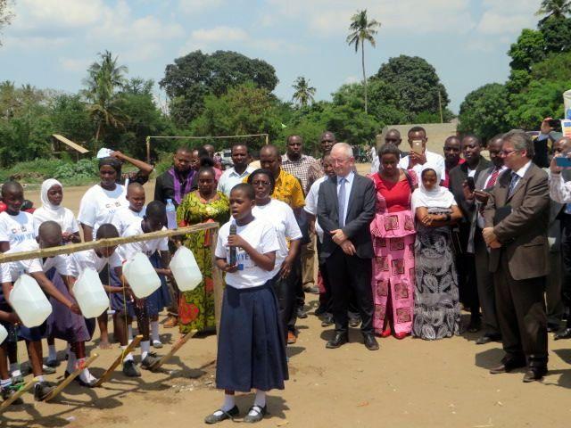 Ceremony to hand over Water Supply Scheme infrastructures and operations