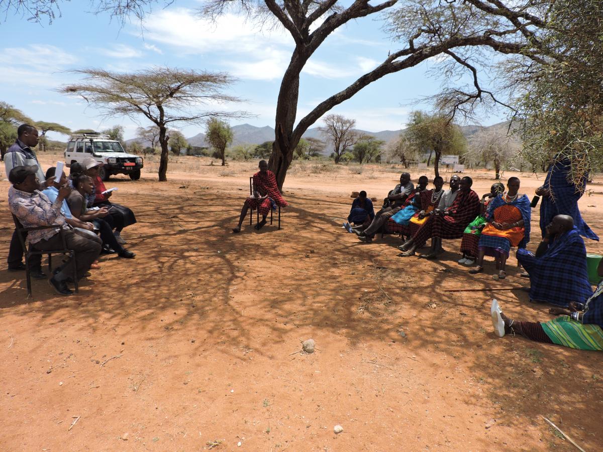 Field visit of leaders from the Region of Arusha