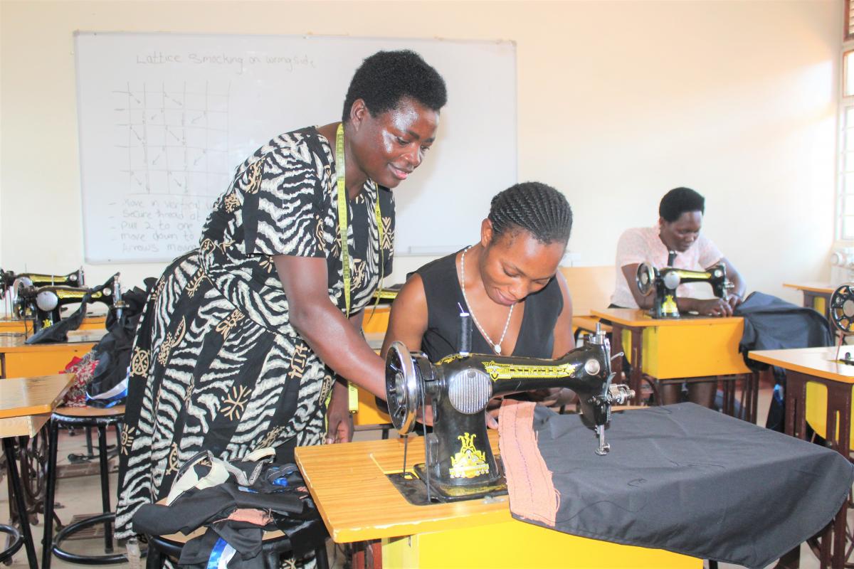 Tailoring and Garmentry training for department staff improves skills transfer