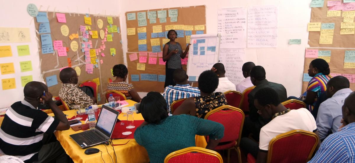 Striving for better results: Support to Skilling Uganda’s Workshop on theory of change 