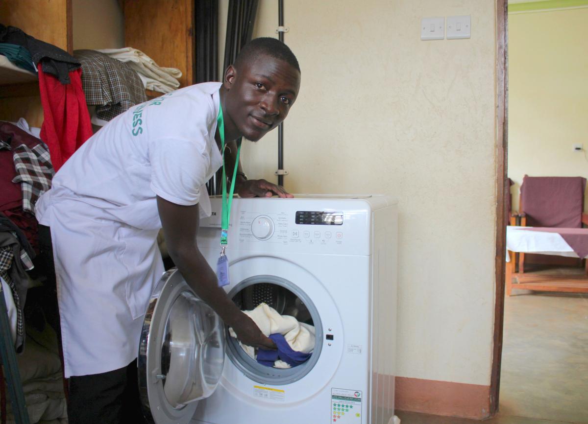 Modern cooking and cleaning with the Skills Development Fund