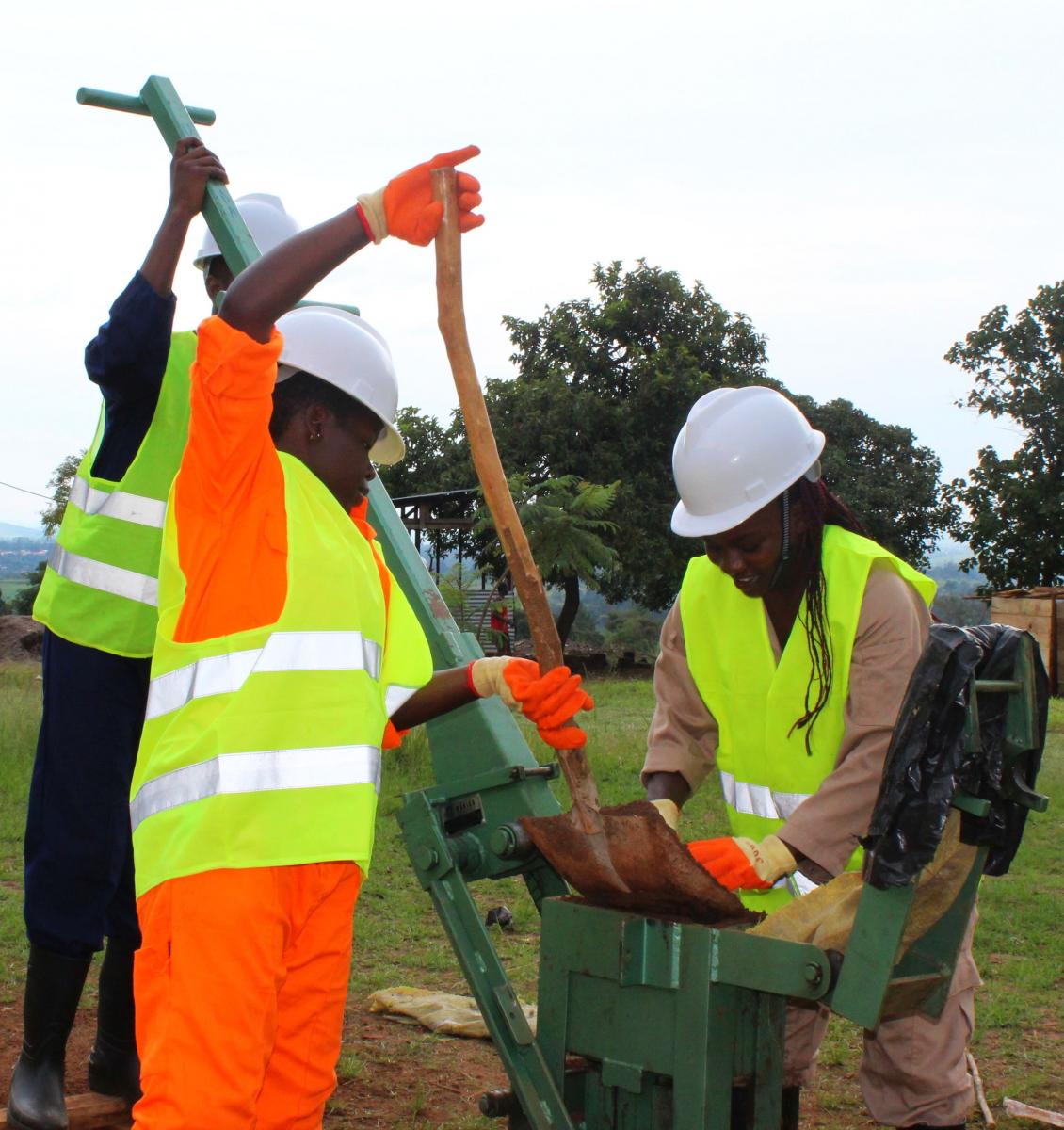 Brick by brick girls embrace construction trades 