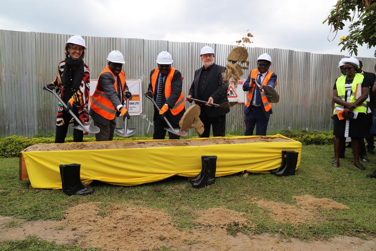 Enabel Breaks Ground for Construction works in NTC Mubende and Kabale - Uganda