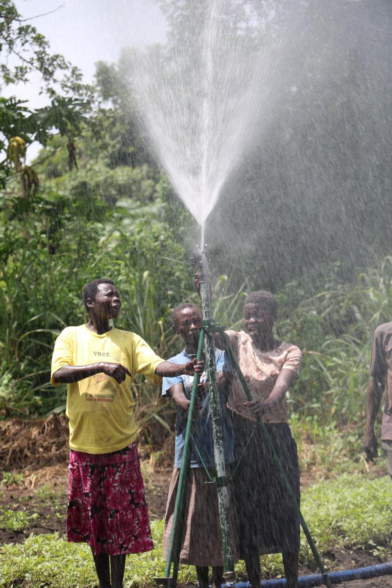 Farmer group irrigates community to life