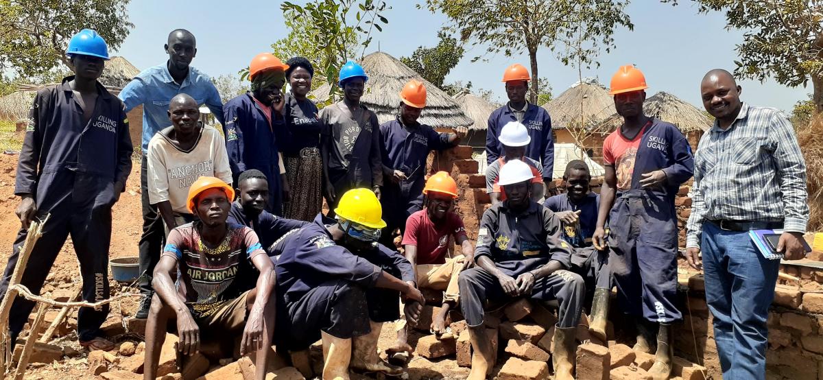 Skills training turns South Sudanese refugees to constructors 