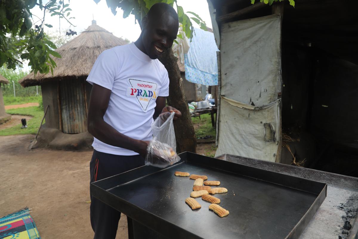 His passion for baking comes alive