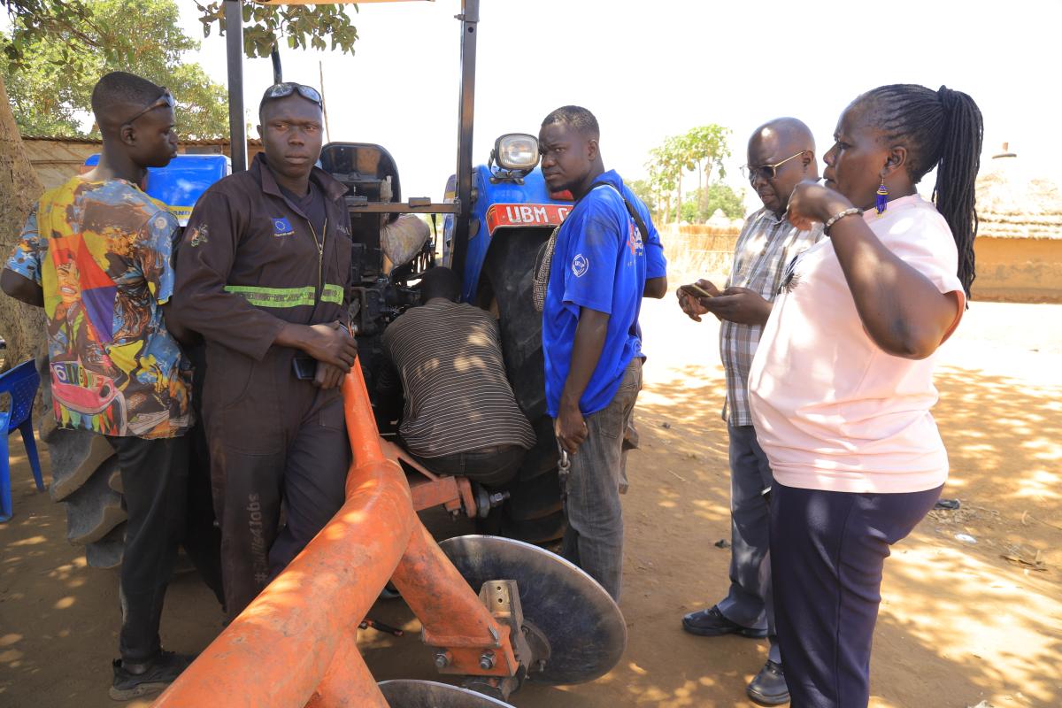 Isaac finds meaning in life through welding in Uganda