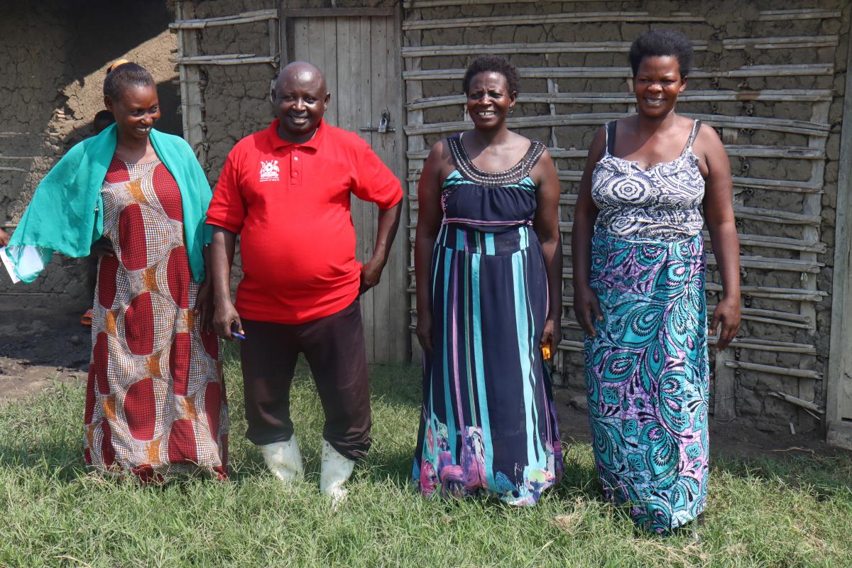 A VSLA group in Uganda is saving for health to purchase a motorcycle ambulance