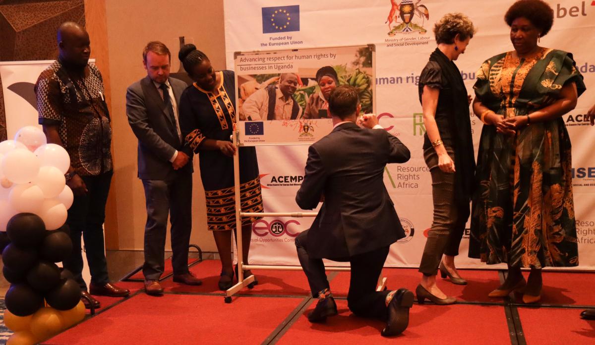 Advancing respect for human rights by businesses in Uganda Project launched