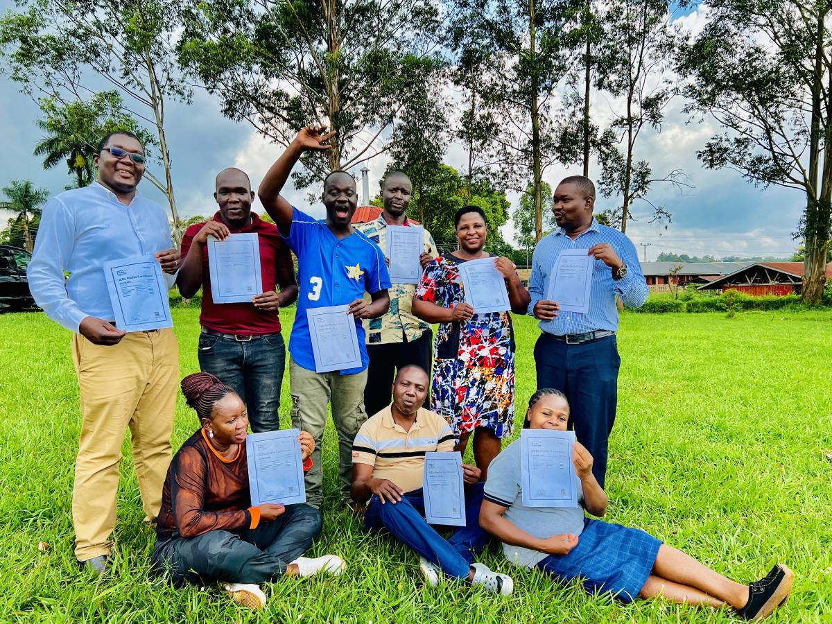 Enabel enhances digital literacy for health educators in Uganda through ICDL training 